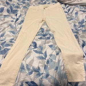 American Eagle Cream Corduroy Pants